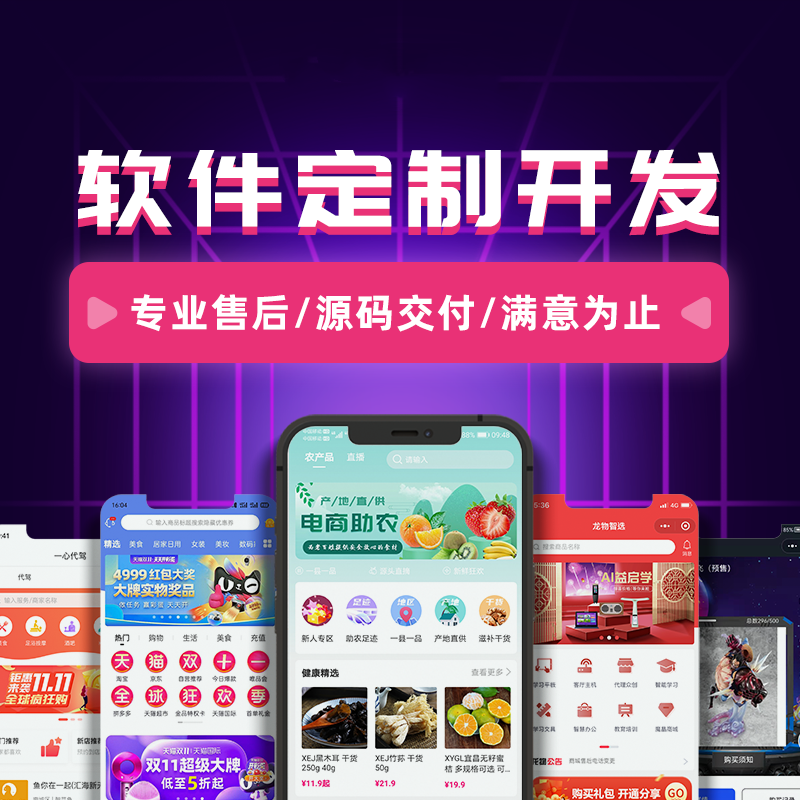 深圳系统软件开发公司网页设计软件定制作小程序APP公司建网站